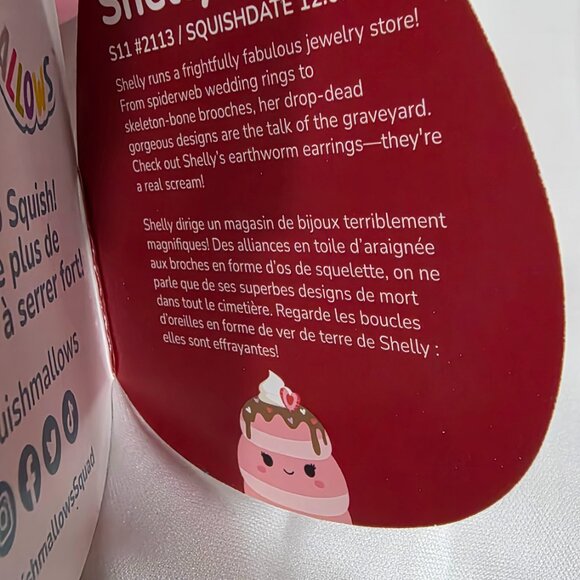 Shelly the Pancake Squishmallow Valentines Edition - Picture 4 of 4
